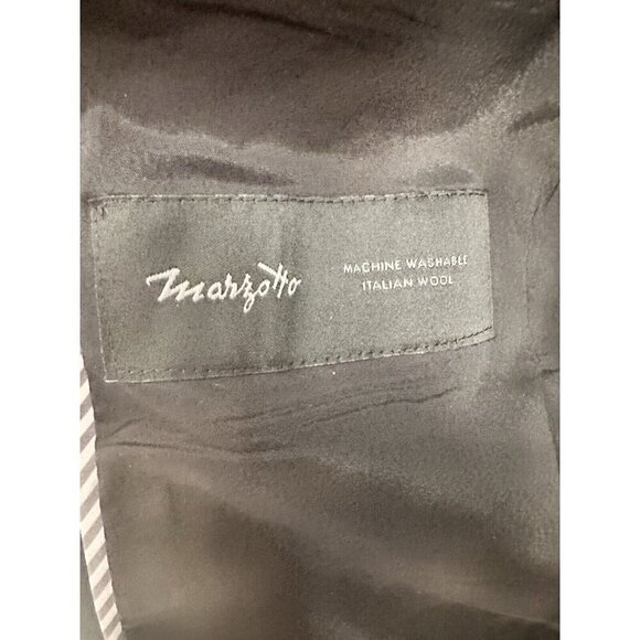 Banana Republic Classic Fit Marzotto Wool Women's Blazer 4 Black Washable Office - Picture 8 of 8